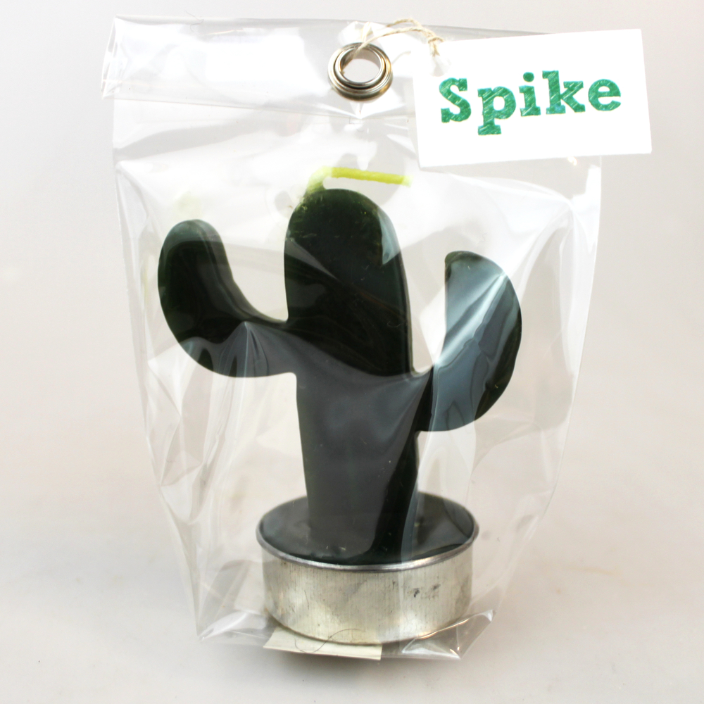 Kaars cactus Spike H 8cm - Thailand