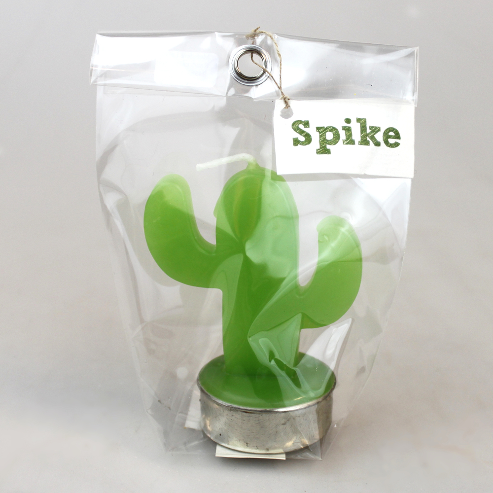 Kaars cactus Spike H 8cm - Thailand