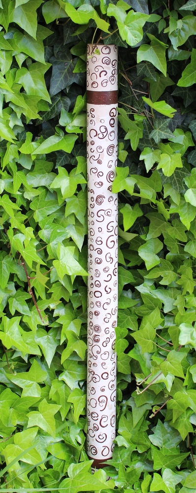 Regenstok 100cm versierd met kaneelhout - Indonesie