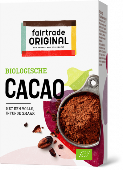 Cacaopoeder Bio pakje 125g FTO, Conacado - Dominicaanse Republiek