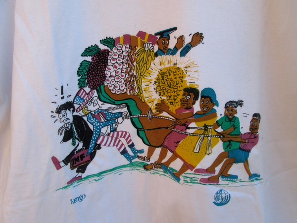 T-shirt Touwtrekken om Afrika 120=XL Kengo - Kenya NU: 7.50 ipv 12.50