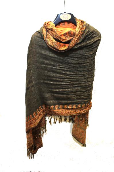 Sjaal - Shawl Viscose, 180 x 70 cm, wintersjaal, TAR - India