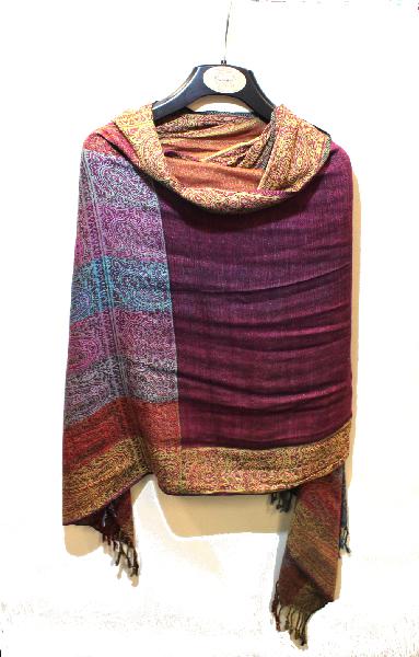 Sjaal - Shawl Viscose, 180 x 70 cm, wintersjaal, TAR - India