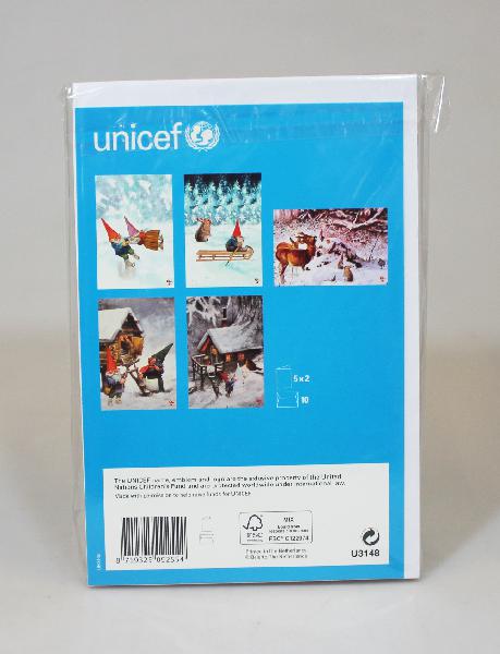 Unicefkaart - Kleine Wonders in de winter van Rien Poortvliet 2x5 ontwerpen