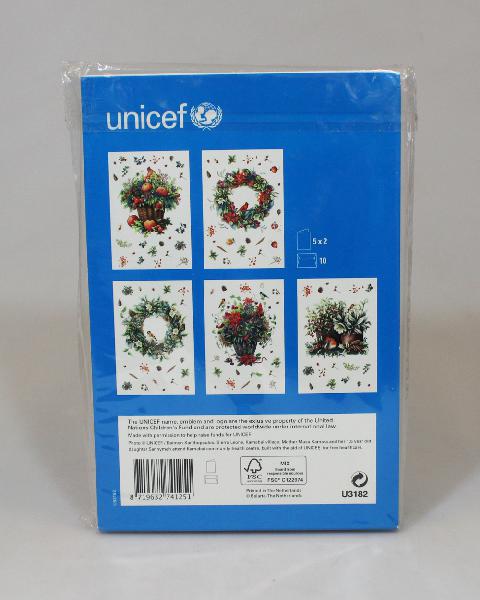 Unicef Kerstkaart - Janneke Brinkman Kerstset 2x5 ontwerpen