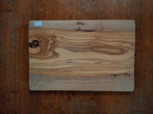 Snijplank olijfhout ca 18x27cm - Tunesie