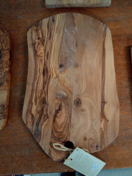Snijplank olijfhout ca 23 x 37 cm - Tunesie