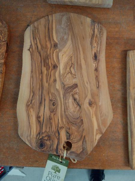 Snijplank olijfhout ca 23 x 37 cm - Tunesie