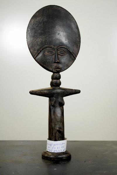 Ashanti Doll Akwaba, ook Akuaba, 34 x 12.5 x 6 cm, B1-25 - Ghana