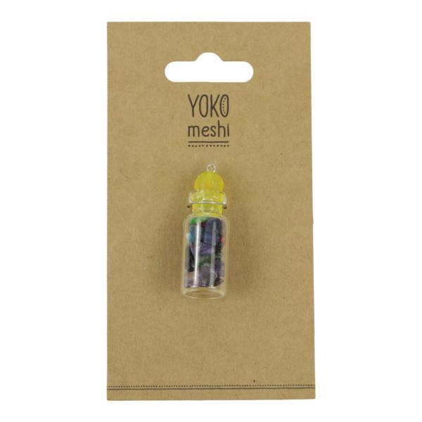 Geluksflesje half edelsteen assorti - Thailand