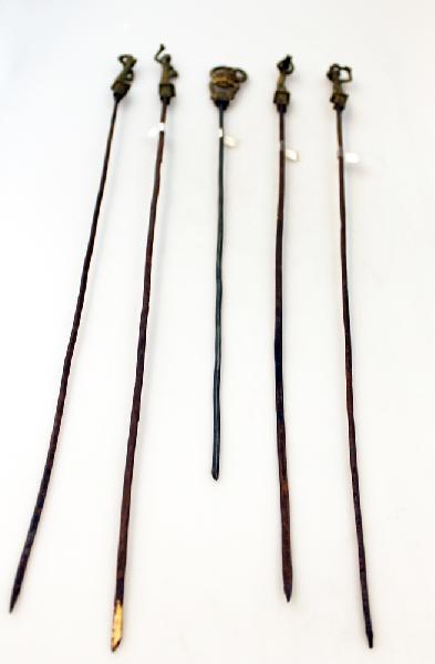 Sate-pen Handvat brons - Burkina Faso