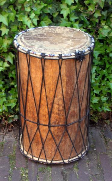 Doundoun - Kenkeni S kleine bastrom 10 30 cm, djembe-begeleider - Ivoorkust