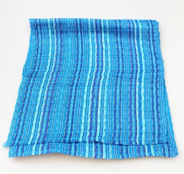 Sjaal - Shawl Katoen zonder franje veelkleurig 30cm breed 135cm lang - Guatemala