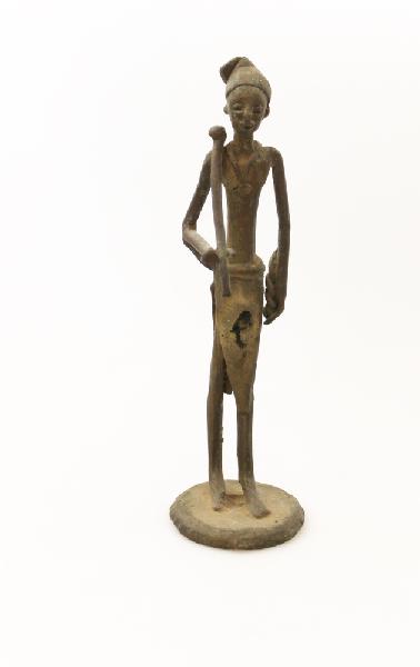 Flesopener brons / Figuur staand: div. Figuren 14-20cm brons - Ghana AANB: NU