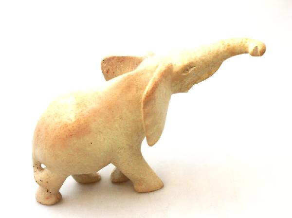 Olifant H 10cm dier kisii (zeepsteen) - Kenya