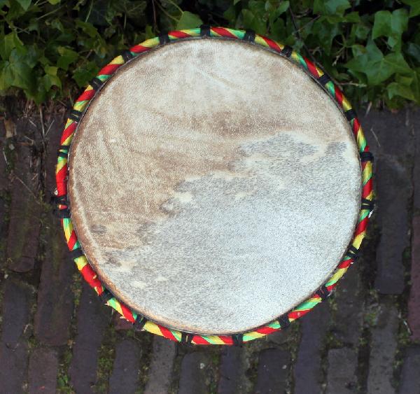 Djembe medium hard hout gegraveerd - Senegal