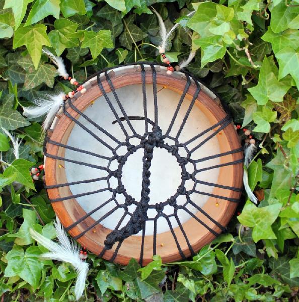 Sjamaan, Shamaan Drum trommel medium D 30cm - Indonesie