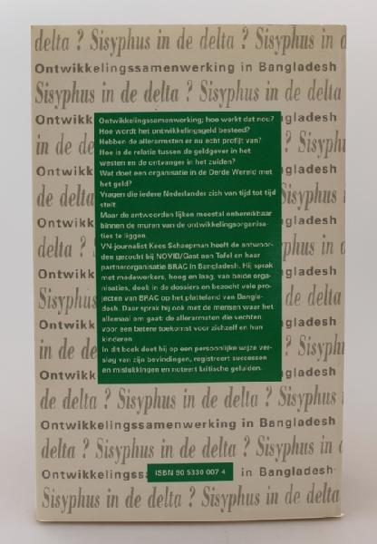 Boek - Kees Schaepman - Sisyphus in de delta - Mets Novib - Nederland