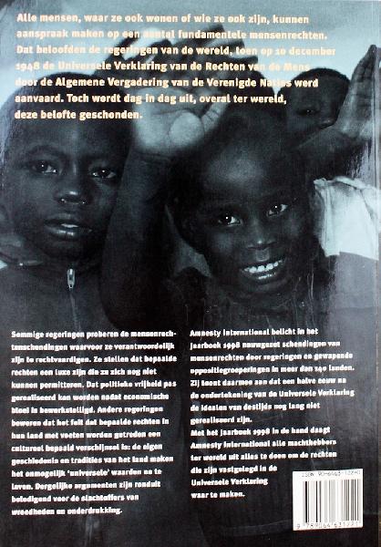 Boek - Amnesty International Jaarboek 98 - 486p. Jaaroverzicht 1997