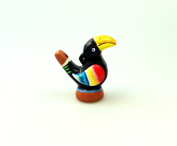 Vogelfluitje keramiek - Peru