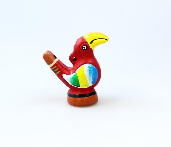 Vogelfluitje keramiek - Peru