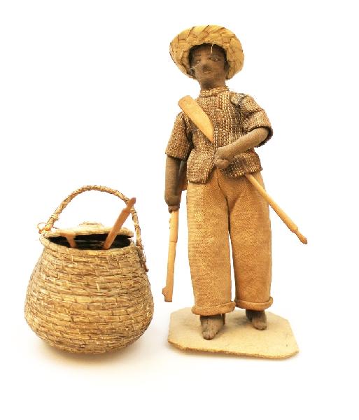 Pesceiro met mand 20cm - Brazilie