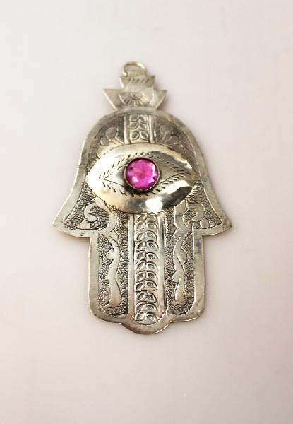 Hanger handje van Fatima met oog 12cm - Marokko