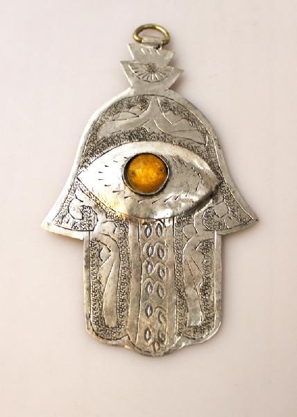 Hanger handje van Fatima met oog 12cm - Marokko