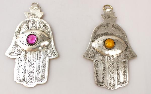 Hanger handje van Fatima met oog 12cm - Marokko