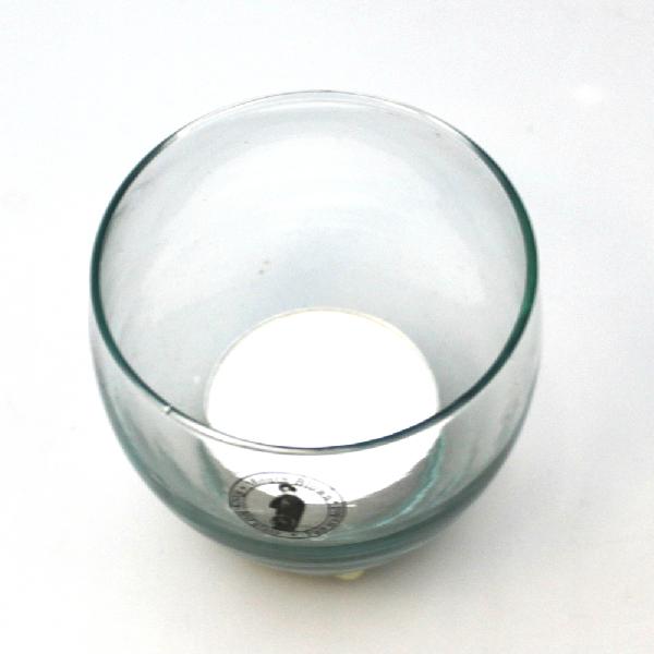 Waxinehouder glas rond D 6,5cm - Vietnam